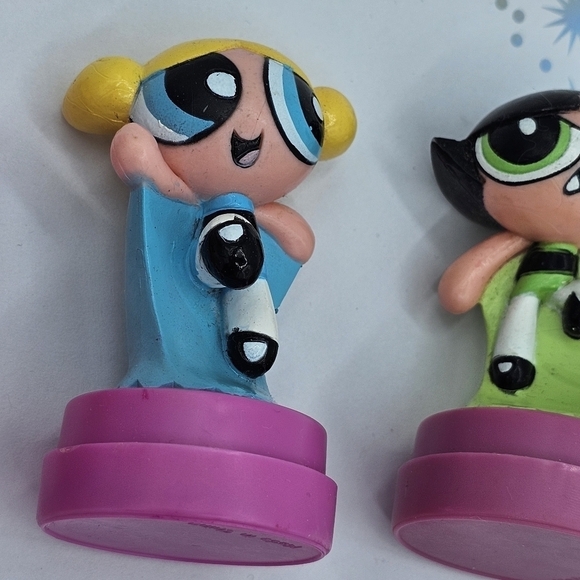 Vintage The Powerpuff Girls Self-Inking Action Stampers - Picture 3 of 10
